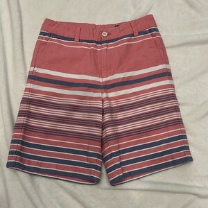 Boys size 12 Vineyard Vines shorts. Blue and red